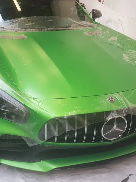 protection PPF sur Mercedes AMG GT R — Réalisation Blackbee
