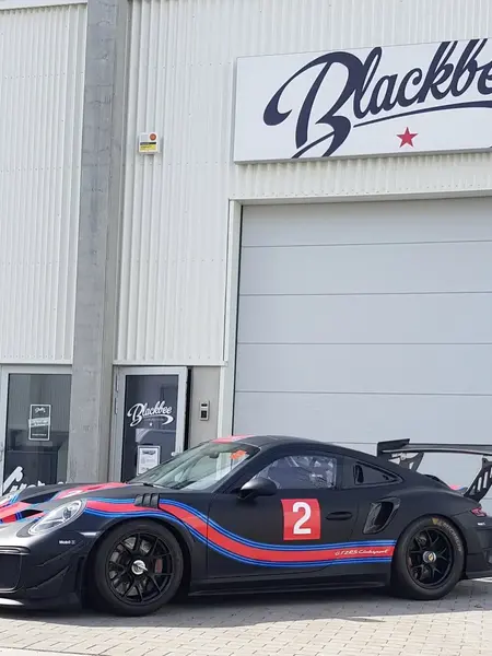 covering sur Porsche 911 GT3 Cup — Réalisation Blackbee