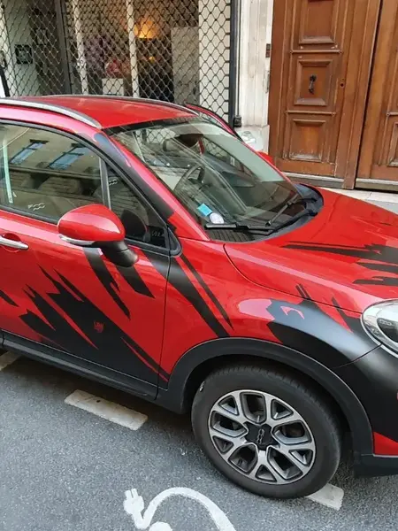 semi-covering sur FIAT 500X — Réalisation Blackbee