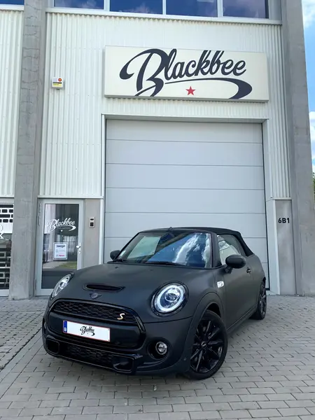 covering sur Mini Cooper S cabriolet — Réalisation Blackbee