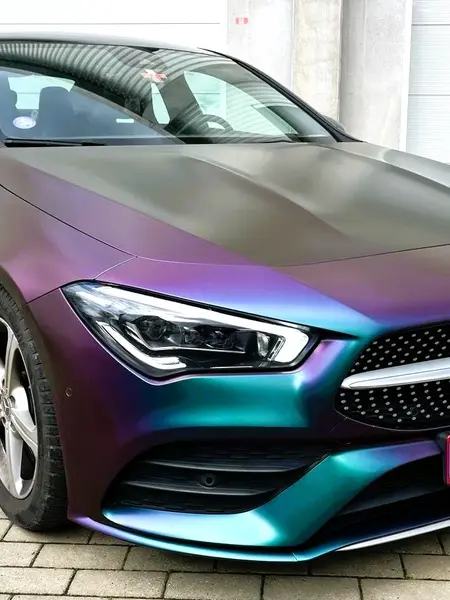covering sur Mercedes CLS — Réalisation Blackbee